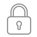 lock svg vector icon