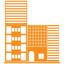 building, hotel, skyscraper, tower svg vector icon