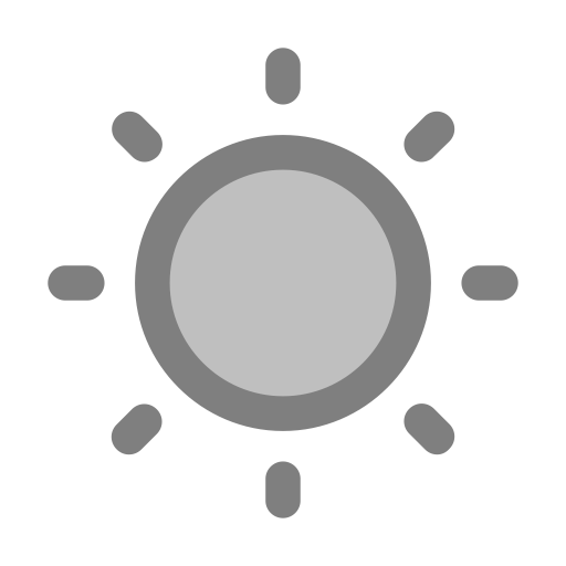 Sunny svg vector icon