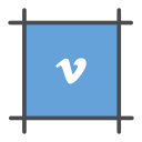 player, video, video play, vimeo, vimeoyoutube svg vector icon
