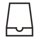 box, cloud, file, folder, keep, paper, storage svg vector icon