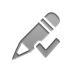 pencil,checkmark icon