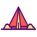 camp, camping, holiday, outline, transport, travel, traveling, vehicle svg vector icon