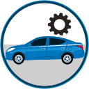 auto insurance, car damage, car insurance, mecanico, seguro, seguro de autos svg vector icon