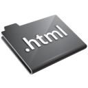 grey, html icon