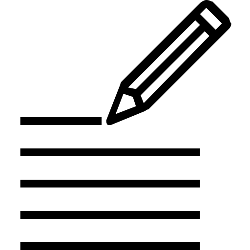Write svg vector icon