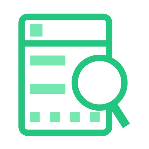Performance Enquiry svg vector icon