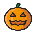 halloween, horror, jack o'lantern, monster, pumpkin, scary svg vector icon