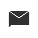 chat, inbox, message, twitter svg vector icon