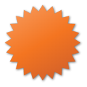 label, red icon