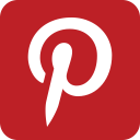 logo, media, network, pinterest, share, social, square svg vector icon