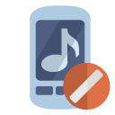 ringtone,cancel icon