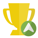 trophy,trophy up,up icon