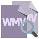 file,format,wmv,zoom icon