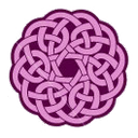 mauveknot,knot,knotting icon