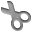 cut,selected icon