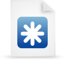 blue, document, file, paper icon