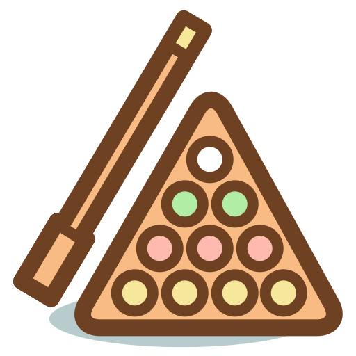 Billiards svg vector icon