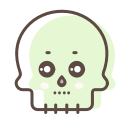 avatar, character, halloween, skeleton, skull svg vector icon