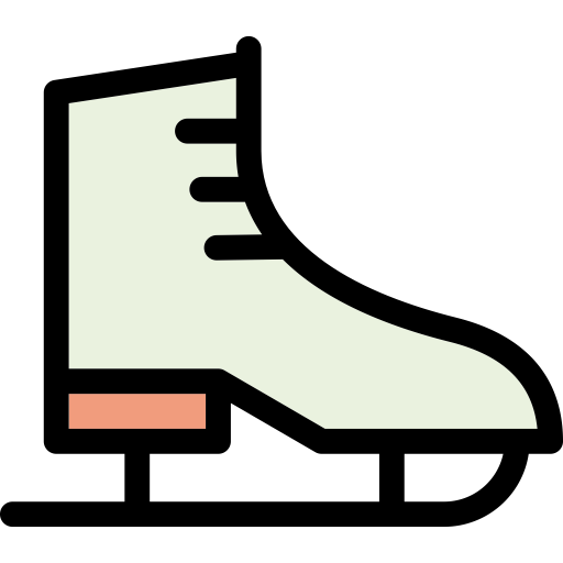 Ice Skating svg vector icon