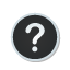 question, sticker icon