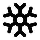 frost, snow svg vector icon