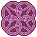 mauveknot,knot,knotting icon