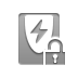 ups,lock,open icon