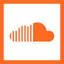 colored, high quality, media, social, social media, soundcloud, square svg vector icon