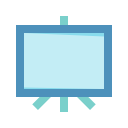 presentation, seo, training svg vector icon