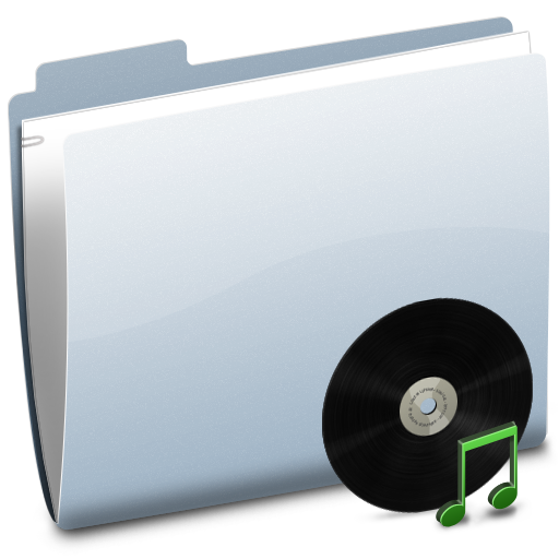 folder,music icon