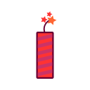 bomb, celebrations, crackers, diwali, festival, fire crackers, party crackers svg vector icon
