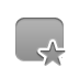 rounded,rectangle,star icon
