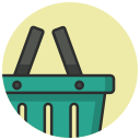 basket, buy, cart, online shopping, shop, shopping, shopping basket svg vector icon