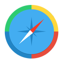 browser, compass, direct, direction, navigation, northeast, path, pathfinder, pointer, safari, way icon
