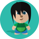 boy, cartoon, character, cheerful, child, school, smile svg vector icon