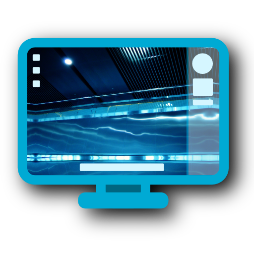 desktop,blue icon