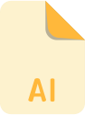 extension, file, name svg vector icon
