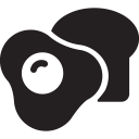 breakfast svg vector icon