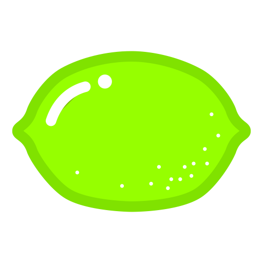 Lime svg vector icon