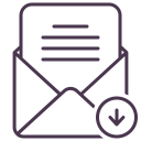 email, envelope, letter, mail, message svg vector icon