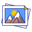 gallery, landskape, mountains, nature, photo, picture svg vector icon