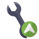 technical,wrench,wrench up,up icon