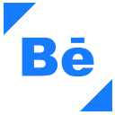 artist, behance, like, profile, share svg vector icon