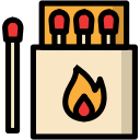 camp, camping, match, outdoor, travel svg vector icon