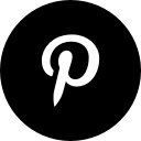 media, pinterest, social, website svg vector icon