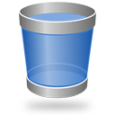 trash,empty,blank,recycle bin icon
