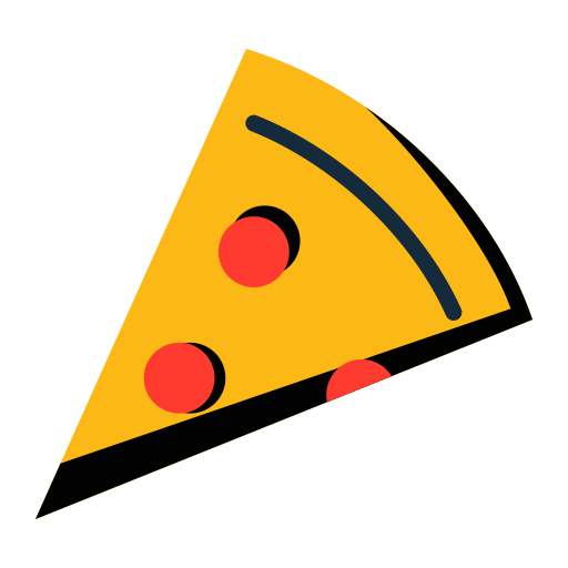 Pizza svg vector icon