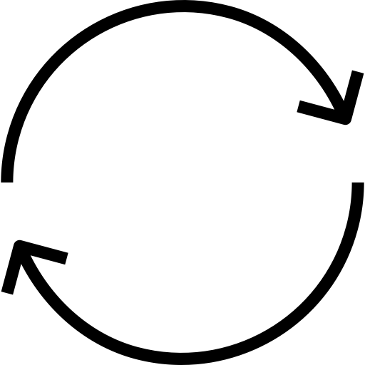 The Line 3 Reload svg vector icon