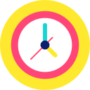 clock, oclock, time, timing, watch svg vector icon